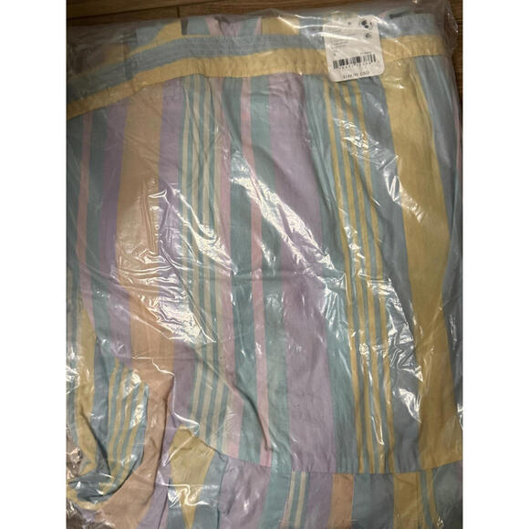 NWT! Free People Primavera Stripe Cotton Midi Dress in Pastel Combo Size Small - Picture 6 of 6